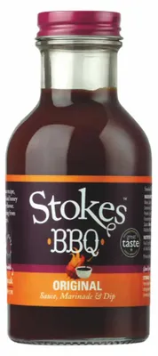 Zdjęcie produktu dla Stokes BBQ Sauce Original o przyjemnym dymnym smaku 250ml
