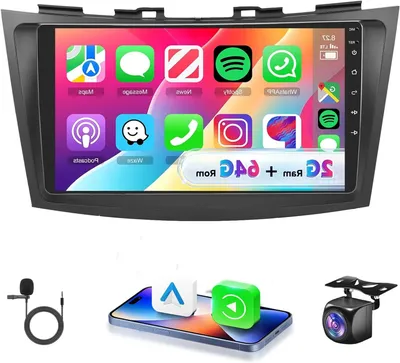 Immagine prodotto di Autoradio Android - Autoradio - Sistema multimediale - Navigazione GPS - Radio touchscreen