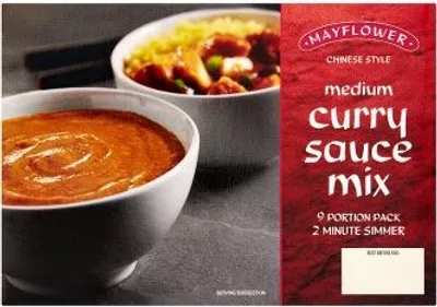 Produktbild von Mayflower Chinese Style Medium Curry Sauce Mix,  255g