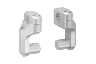 Produktbild von Sw-motech Adjustable With Variable Trigger Guard Lenkererhöhung Grau 28 mm Grau 28 mm