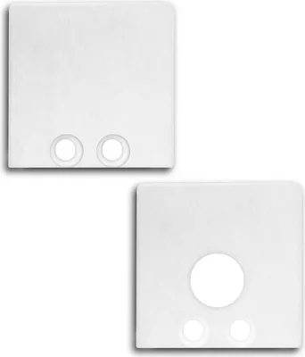 Produktbild von GX-PN8 LED AUFBAU-Profil 200 cm, LED Stripes max. 16 mm, weiß RAL 9010 2x Endkappen