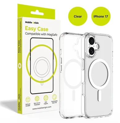 Obrázok produktu pre Mobile Origin MO-HYCL-IP17, Ochranný obal, Apple, iPhone 17, 16 cm (6.3"), Priehľadná