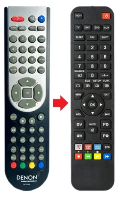 Produktbild von Fernbedienung geeignet für DENON RC-2000