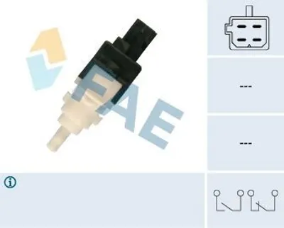 Produktbild von FAE Bremslichtschalter 24413 für FIAT Ducato Kastenwagen (250, 290) mechanisch