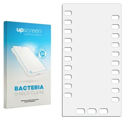 Produktbild von upscreen Schutzfolie für Snom D8C Erweiterungsmodul Displayschutz Displayschutzfolie Folie Klar antibakteriell