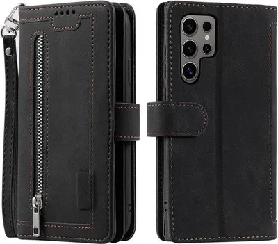 Obrázek produktu pro Pouzdro na telefon Samsung Galaxy S26 Ultra, skládací pouzdro, ochranné pouzdro, flipové pouzdro se stojánkem, slot na karty