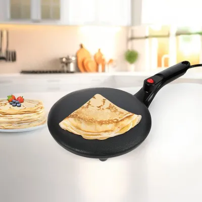 Produktbild von GOURMETmaxx Crepe Maker 750W schwarz