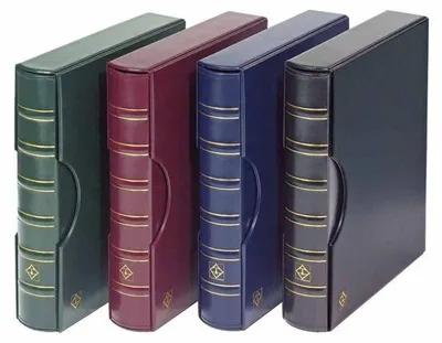 Produktbild von Ringbinder GRANDE CLASSIC mit Schuber, schwarz
