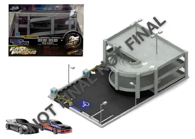 Produktbild von Fast & Furious Nano Scene Diorama Tokyo Drift Garage