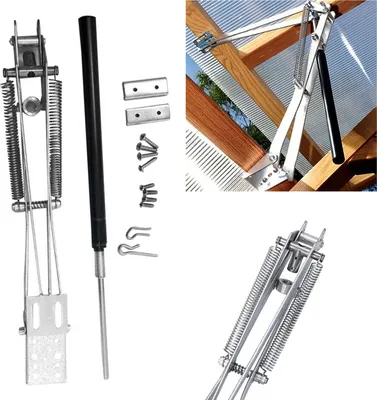 Produktbild von EINFEBEN Gewächshaus Fensteröffner Automatischer , 14 kg max. Hebekraft, Fensterheber für Gewächshaus, Geeignet für alle Gewächhäuser garten-und-gewaechshaus-zubehoer