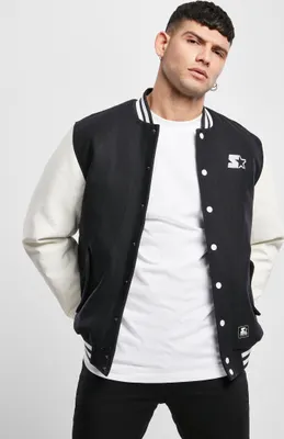 Image de Starter Black Label Veste Starter College Jacket Black/White-L