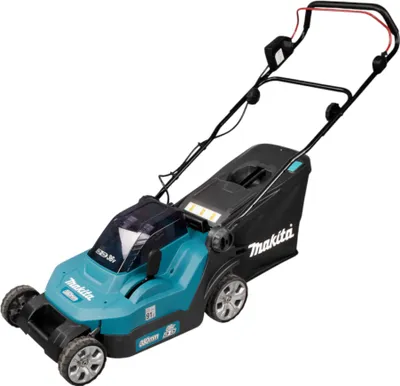 Zdjęcie produktu dla Makita DLM 382 Z Kosiarka akumulatorowa 36 V ( 2x 18 V ) 38 cm 40 l Solo - bez akumulatora, bez ładowarki