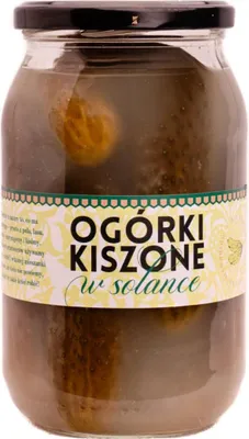 Zdjęcie produktu dla Ogórki kiszone w solance - Schronisko Bukowina