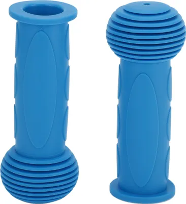 Produktbild von Kinderfahrrad Lenkergriffe Abdeckungen 110mm Lang Weich | Kinderfahrrad Lenkergriffe Schutzblau 1 Paar