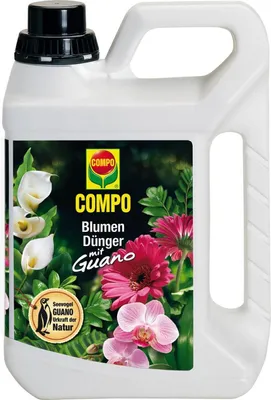 Produktbild von COMPO Blumendünger mit Guano flüssig 2,5 Liter