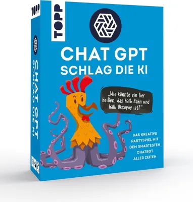 Produktbild von frechverlag ChatGPT – Schlag die KI Das kreative Partyspiel mit dem sma