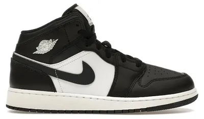 Zdjęcie produktu dla Jordan 1 Mid Off Noir Toe (GS) - rozmiar EU 38.5