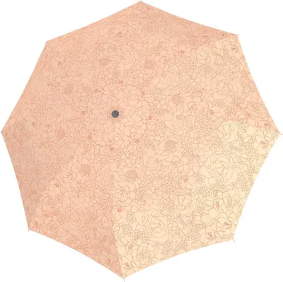 Produktbild von doppler Taschenregenschirm Regenschirm Fiber Magic Giardino Soft Orange apricot