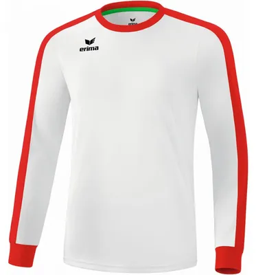 Obrázok produktu pre Erima Retro Star Jersey s dlhým rukávom - biela/červená, Veľkosť:S