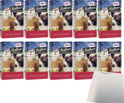 Produktbild von Hofgut Backkakao VPE (10x250g Packung) + usy Block