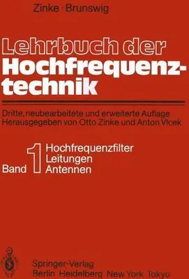Produktbild von Lehrbuch der Hochfrequenztechnik