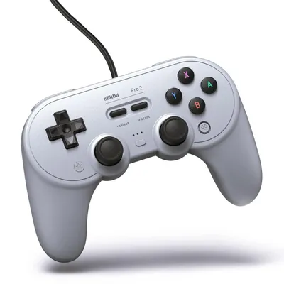 Produktbild von 8BitDo Pro 2 USB Gamepad für Windows & Switch, Grey Edition