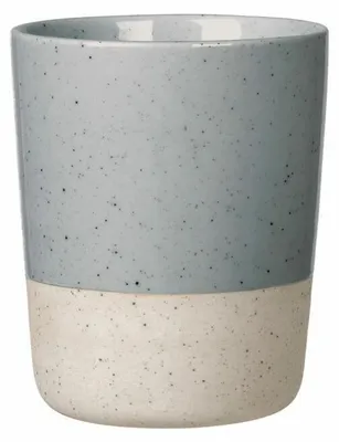 Obrázok produktu pre Blomus termo hrnček sada 2 Sablo Stone, hrnček na kávu, šálka, keramika, 260 ml, 64323