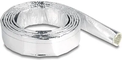 Produktbild von Delock Kabelschlauch aus Glasfasergeflecht und Aluminium 2 m x 16 mm
