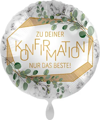 Produktbild von Balloon Zur Konfirmation nur das Beste!