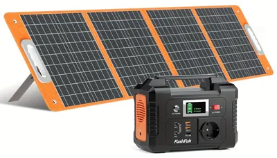 Immagine prodotto di Power bank - Power station - Generatore portatile - Batteria solare - Alimentazione di emergenza - Batteria al litio da 151 Wh