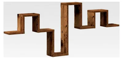 Produktbild von Wandregal Altholz 104,5x10x43 cm