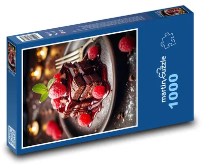 Obrázek produktu pro Puzzle 1000 Romantický dezert na Valentýna - martinpuzzle