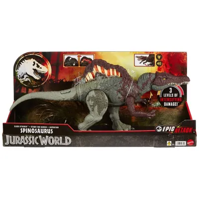 Obrázek produktu pro Jurassic World HXF62, 4 rok/roky, Hnědá, Šedá, Plast