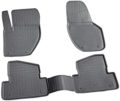 Zdjęcie produktu dla gumowe dywaniki podłogowe 3D do VOLVO V40 II + V40 Cross Country | 2012-2019 | z obramowaniem