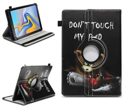 Produktbild von Tablet Hülle für Samsung Galaxy Tab A 10.5 2018 Tasche Schutzhülle 360° DrehbarFarben:Motiv 12