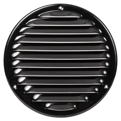 Immagine prodotto di Griglia di ventilazione in metallo Europlast MR160M, diametro 160 mm, colore nero