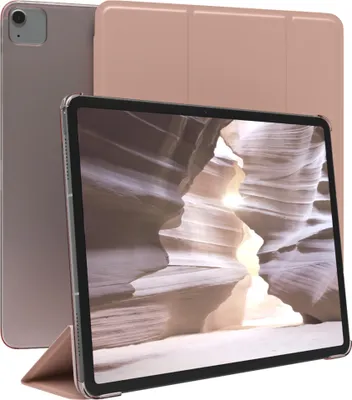 Produktbild von EAZY CASE Smartcase für Apple iPad Air 13 (2024) Tabletcase Bookcover Smart Flipcase magnetisch Rosa