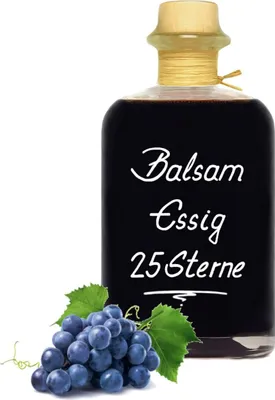 Produktbild von Aceto Balsamico Essig 25 Sterne - Balsamessig fast sirupartig konzentriert & sehr mild 0,7L