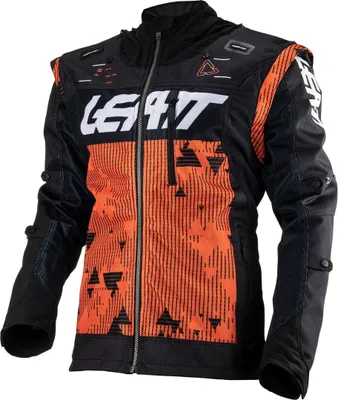 Zdjęcie produktu dla Kurtka motocrossowa Leatt 4.5 X-Flow, pomarańczowy/szary, S