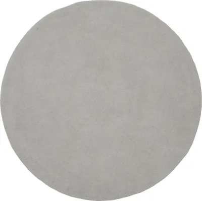Produktbild von Mono Filzteppich Rund ø 250 cm Hellgrau