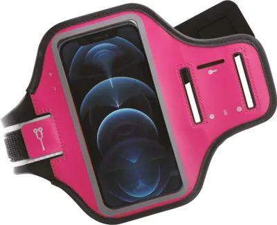Produktbild von ViVanco™Sports Armband, Armbandbehälter, Jede Marke, Universal, 16,5 cm (6.5"), Schwarz, Pink, Silber