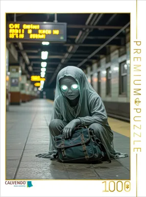 Produktbild von CALVENDO Puzzle Das Terminalkind von New York | 1000 Teile Lege-Größe 64x48cm Foto-Puzzle für glückliche Stunden