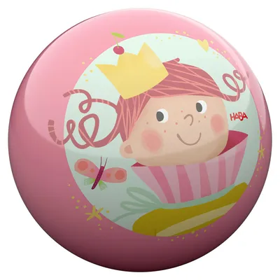 Produktbild von HABA Kleinkindwelt Ball Kunststoffball Prinzession 22 cm Ø Spielball 2012747001