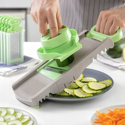 Produktbild von Mandoline-Reibeisen Faltbar 6 in 1 Choppie InnovaGoods