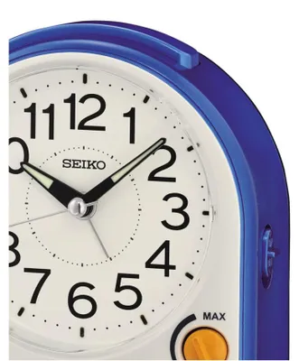 Produktbild von Seiko Quarz Wecker Qhe192L mit Zeitanzeige aus Kunststoff