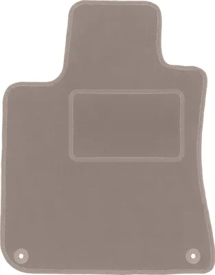 Produktbild von Fahrerfußmatte Velours beige passend für Peugeot 308 II (2013-, Schrägheck) – mit Befestigungen – passgenau