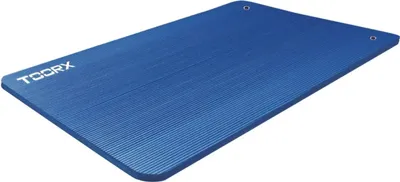 Produktbild von Toorx Fitness Fitness Yoga-Matte 100 x 61 x 1,5 cm - mit Aufhängeösen - Blau