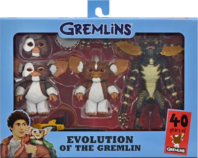 Produktbild von NECA - Gremlins Actionfiguren Evolution of a Gremlin 40th Anniversary Box Set 18 cm
