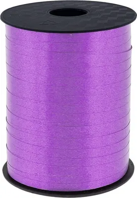 Produktbild von Geschenkband / Ballonband / Polyband / Kräuselband 458 m - lila