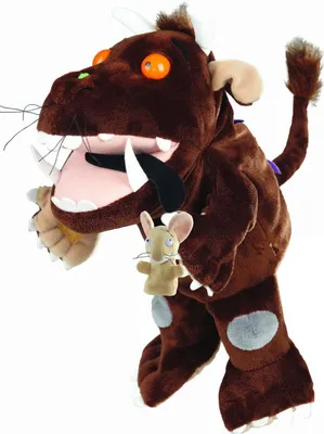 Immagine prodotto di Peluche Grüffelo, pupazzo a mano di circa 38 cm - figura di peluche